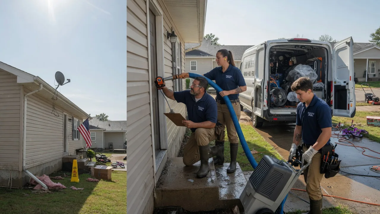 Ceiling Water Damage Restoration in Fairview, SD near me